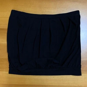 Emery Rose Top A Righe L Spalle Scoperte Nero Basic Streetwear Casual Sportivo - Foto 1 di 7