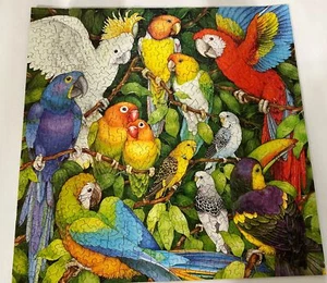 Springbock Puzzle 500 Teile DSCHUNGELVÖGEL Tropische Papageien KOMPLETT - Bild 1 von 8
