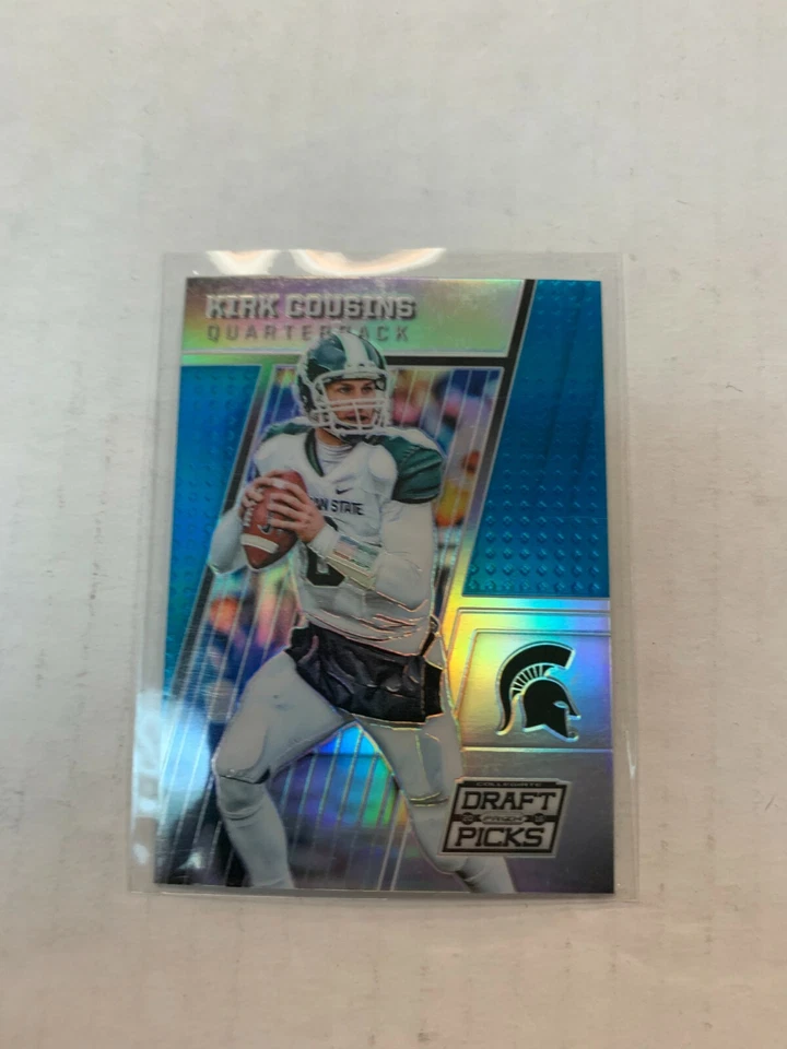 Kirk Cousins 2016 Prizm Draft Picks Blue Prizm Card #62 - Image 1 of 1