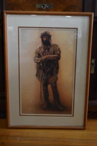 James Bama "Mountain Man With Rifle" LE Hand-Signed Print #454/1250 - Picture 1 of 8