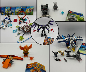 LEGO Chima 70003 70205 70100 70101 70105 30251 30264 SEVEN Sets- 100% Complete