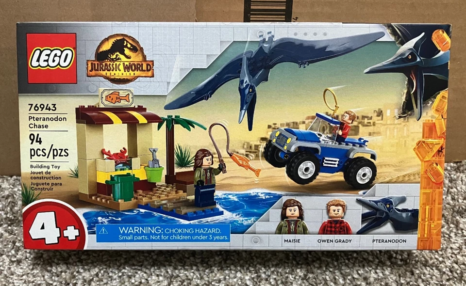 LEGO Jurassic World 76943 Pteranodon Chase dinosaurios animales juniors Foto 1 de 1