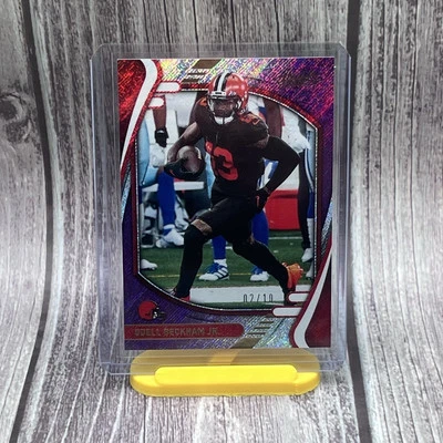 Odell Beckham Jr. 2021 Panini Absolute #47 Cleveland Browns **SHORT PRINT #/10** - Image 1 of 3