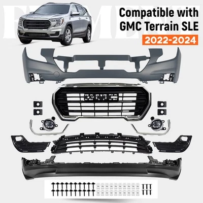 For New GMC Terrain SLE 2022-2024 Front Bumper Cover Assembly Kit OEM 84931973 - Image 1 of 4