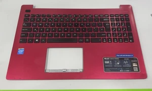 ASUS X553M X553MA X553S X553SA Red Handmrest UK Keyboard Assembly 13N0-RLA0L21 - Bild 1 von 2