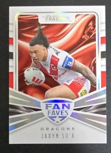 2025 Traders NRL FF41 JADYN SU'A Fan Faves St George Illawarra - Foto 1 di 2
