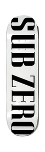 Sub Zero Skateboards Real Life Skateboard Deck - 8.75" - Picture 1 of 1