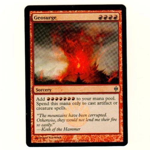 Geosurge #85/175 Foil New Phyrexia Magic the Gathering Card - Image 1 of 4