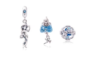 Pandora Disney Aladdin Jasmin & Genie Charm Gift Set - Picture 1 of 2