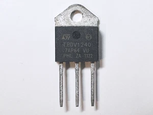 TPDV1240 ST Thyristor SCR 1200V 40A TOP3 Fast Recovery Power Control - Picture 1 of 2