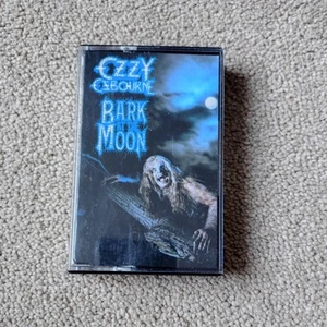 OZZY OSBORNE BARK AT THE MOON Cassette Tape Vintage Original 1983 CBS records - Picture 1 of 4