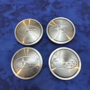 Subaru Forester Impreza Outback center cap set of 4, 2006-2013 p/n 28821 SA040 - Picture 1 of 14