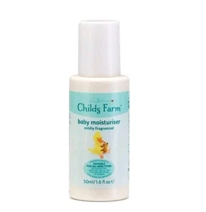3x 50ml Childs Farm Baby Sensitive Skin Moisturiser Changing Bag Pocket Size - Picture 1 of 3