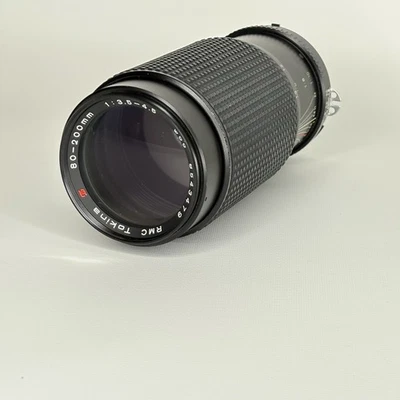 RMC Tokina 80-200mm f 1:3.5-4.5 Zoom Lens, 55mm, Nikon Mount - Image 1 of 4
