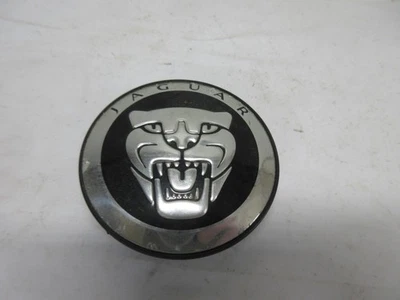 Cubierta de cubo de tapa central de rueda negra OEM (1) Jaguar XF XJ XK F tipo 8W93-1A096 OEM Foto 1 de 3