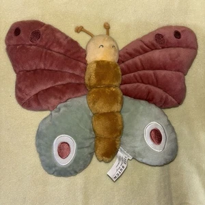 Little Dutch Butterfly Plush Soft Toy 12” Wings Large Cuddle Neutral Tiamo Rare - Picture 1 of 3