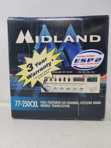 Midland Power Max Model 77-250CXL 40 Channel CB Radio- New Old Stock - Picture 1 of 6