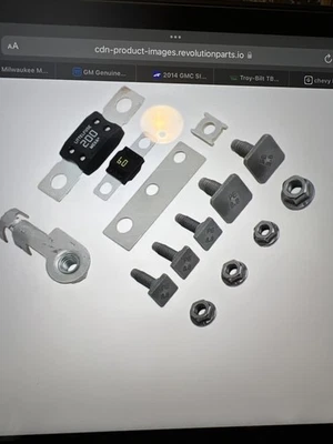 Kit de terminales fusionados con batería 20-25 Chevy/GMC 2500.3500 P# 84669070 Foto 1 de 2