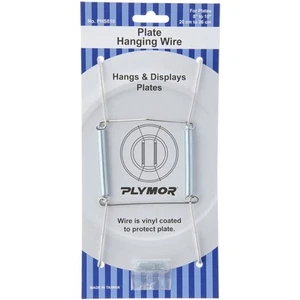 Plymor Stainless Steel Wall Mountable Plate Hanger (For Plates 8" - 10") - Picture 1 of 1