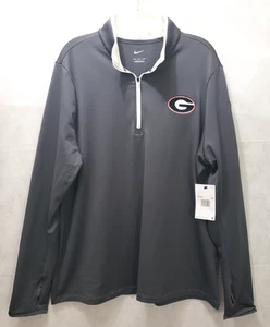 Nike Daumenloch Langarmshirt - UGA University Georgia Bulldogs - Grau XXL - Bild 1 von 8