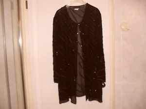 Abendjacke, Blazer, Jacke, Gr. 44, Schwarz - Bild 1 von 5