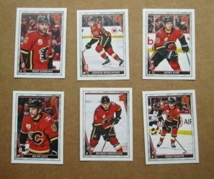 2020-21 Topps NHL Hockey Sticker CALGARY FLAMES 6 CARD LOT #75;81;82.83.84;85 - Picture 1 of 6
