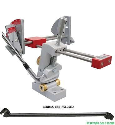 Golf Mechanix Economy Iron Bending Machine w/Bending Bar Golf Club Loft/Lie Tool - Image 1 of 4
