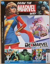 Draw The Marvel Way #59 Ms. Marvel Magazine Hachette Partworks