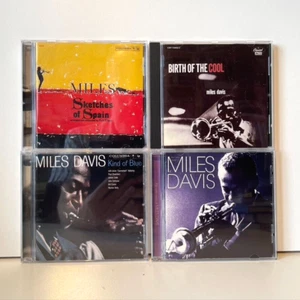 Miles Davis 4 CD Music Album Bundle 39 Original Tracks on 4 Music CD Albums - Imagen 1 de 14