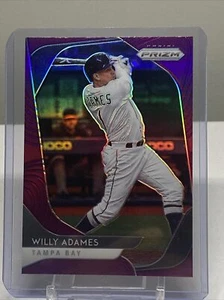 2020 Panini Prizm Purple Prizm Refractor Willy Adames #5 - Picture 1 of 2