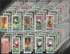 TOPPS-FULL SET- FOOTBALL 1980 (PINK 198 CARD SET (IN SINGLES)) KEEGAN DALGLISH - Picture 1 of 23