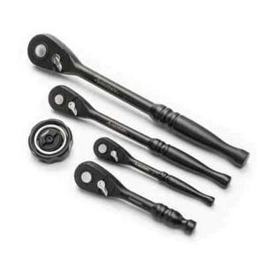Husky 100-Position Ratchet Set 1/4 in 3/8 in and 1/2 in Low-Profile Head 5-Piece - Picture 1 of 3