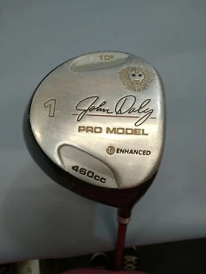 Empuñadura de golf natural John Daly 1 diestro modelo profesional mejorada 460cc 10 grados Aldila Foto 1 de 4