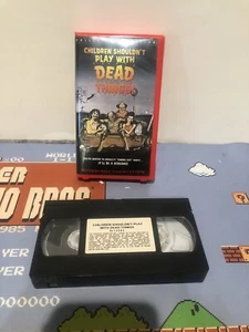 Children Shouldn’t Play with Dead Things (1972) VHS Horror Comedy - Picture 1 of 5