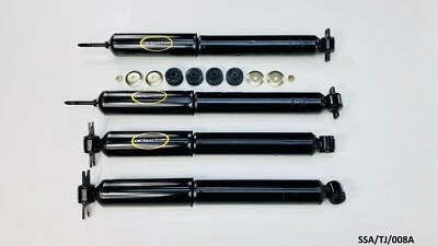 2 x Front & 2 x Rear Shock Absorber for Jeep Wrangler TJ 1997-2006 SSA/TJ/008A - Image 1 of 4