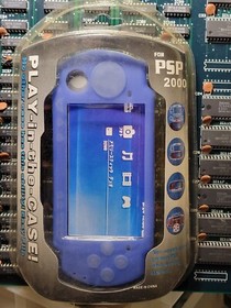 PSP-2000 Play-In-The-Case Blue (2008) Brand New Factory Sealed Hong Kong Import