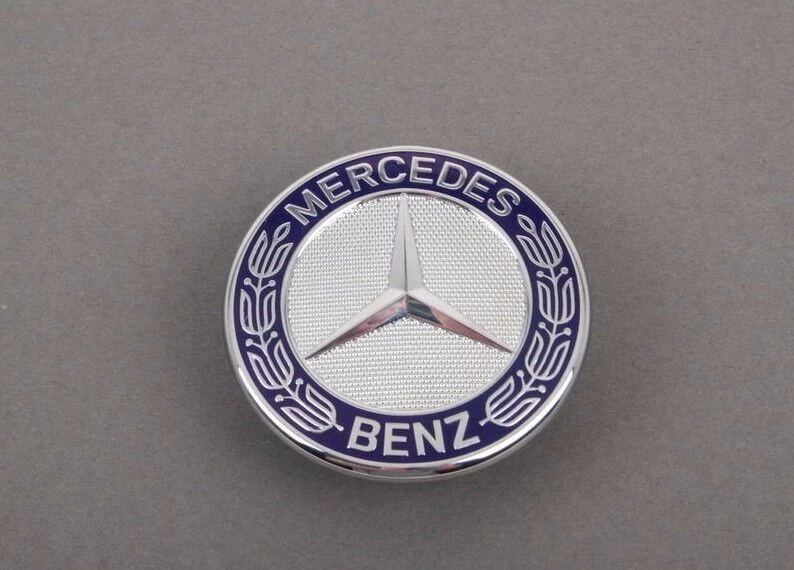 Insignia emblema capó original Mercedes-Benz Clase C Clase E Foto 1 de 1