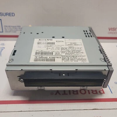08-09 Volvo S40 Am Fm Cd Player Radio Receiver 31260527 OEM - Image 1 of 4