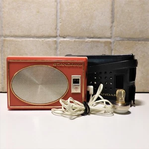 Radio Standard SR-F412 AM Radiolina Portatile Vintage Tascabile NON FUNZIONTE - Foto 1 di 16