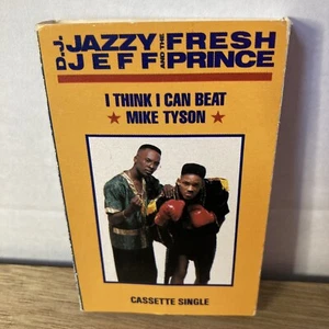 DJ JAZZY JEFF & THE FRESH PRINCE-Audio Cassette I THINK I CAN BEAT MIKE TYSON - Picture 1 of 8
