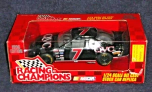 Racing Champions Geoff Bodine #7 QVC 1/24 Die Cast 1996 Preview - NEW in Box - Picture 1 of 6