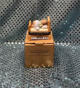 Caja de Guardabarros de Porcelana Avon con Oso Nueva en Caja, 1998 - Imagen 1 de 1