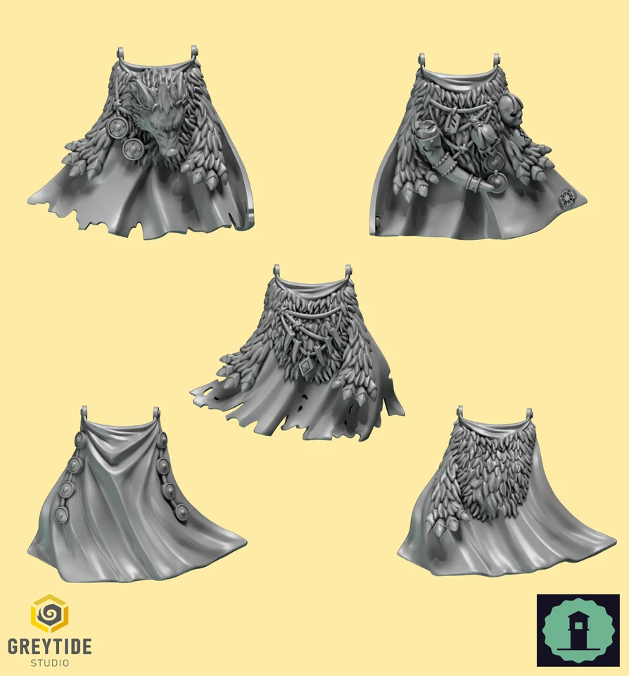 Capa Terminator Space Wolves - MULTILISTA - Greytide Studio - Primal Hounds Foto 1 de 1