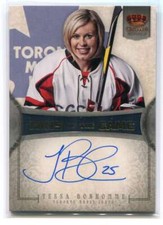 2013-14 Crown Royale Fans of the Game Autographs FGTB Tessa Bonhomme Auto
