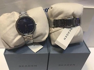 Skagen Ladies Ancher Stainless Steel Bracelet 30mm Watch SKW2606 BRAND NEW! - Picture 1 of 2