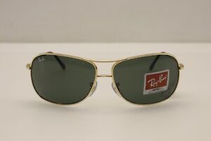Ray-Ban RB3267 Non-Polarized Men's Sunglasses - Gold/Green Classic G-15 #50