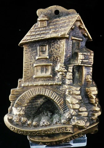 Antique/Vintage Brass Door Knocker, Old Bridge House Ambleside Cover