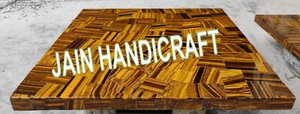 2' Marble Table Top Coffee center Inlay malachite Decor antique tiger eye - Picture 1 of 4