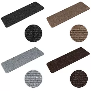 Stufenmatte Treppenteppich Stufenteppich Tulus Rechteckig - Aufleger 60x25cm - Bild 1 von 16