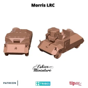 Eskice Miniatures WW2 UK British Morris LRC Recon Armored Car WWII Bolt Action - Picture 1 of 1